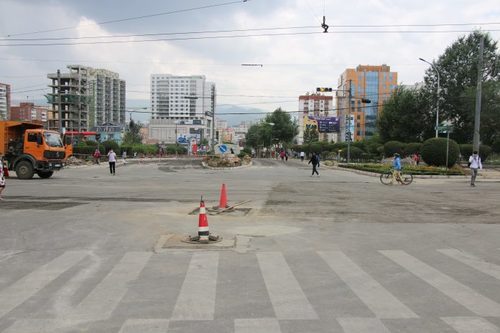 ФОТО: Зүүн дөрвөн замын уулзварын шинэчлэлтийн явц